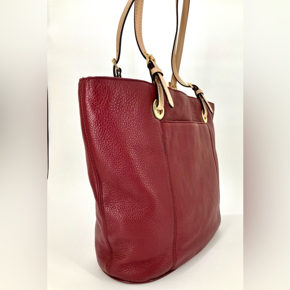 MICHAEL KORS Burgundy Jet Set Tote *Like New* - Picture 2 of 13